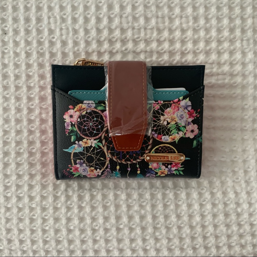 Nicole Lee Wallet - 2 piece bifold card holder and cash